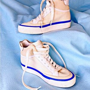Rag & Bone Army High Top Off White High Top sneakers womens 8